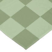 Nappe Minimalist Sage Green Checkerboard Pattern (Angle)