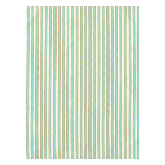 Nappe Mint Gold Stripes Moderne (Devant)