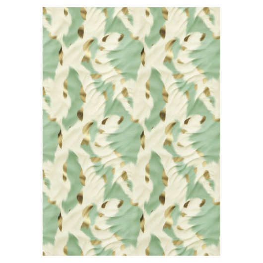 Nappe Mint Green Cream Gold Cowhide (Devant)