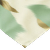 Nappe Mint Green Cream Gold Cowhide (Angle)