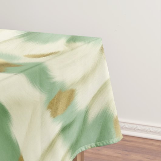 Nappe Mint Green Cream Gold Cowhide (In Situ)