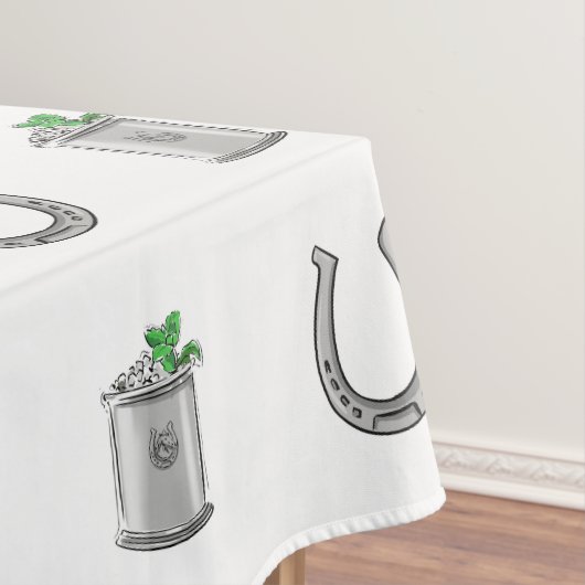 Nappe Mint Julep Cocktails and Horseshoes Derby Party (In Situ)