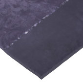 Nappe Minuit Indigo Romance | Satiny Grunge Damask (Angle)
