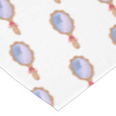 Nappe Miroir nuptial texturé à main (Angle)