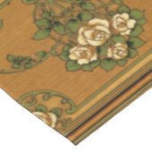 Nappe Mission ou Art Nouveau Bouquets de Rose Frieze (Angle)