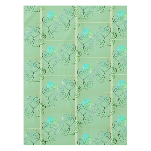 Nappe Misty Shamrocks  (Devant)