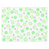 Nappe Mnit Vert Crème Gris Clair Points (Devant (Horizontal))