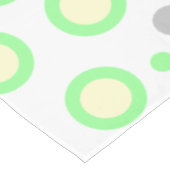 Nappe Mnit Vert Crème Gris Clair Points (Angle)