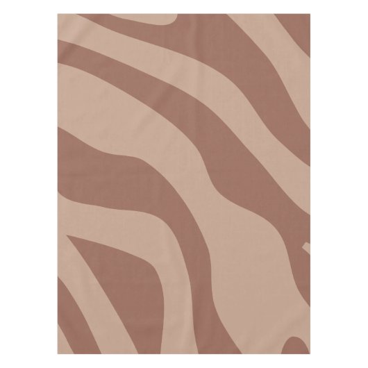 Nappe Mocha Mousse Abstrait rétro 02 (Devant)