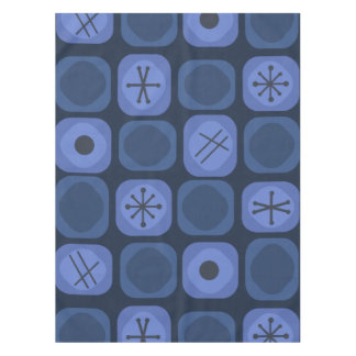 Nappe Mod Art Soft Cubes 1950 Marine Blue