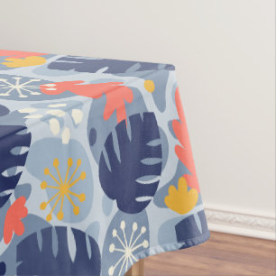 Nappe Mod Feuille Monstera Abstrait Hawaiien Tropical -B