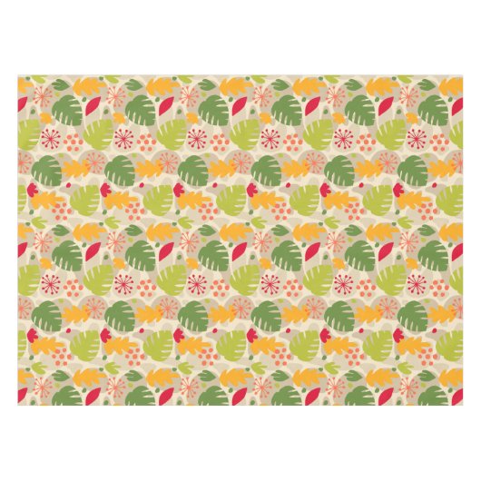 Nappe Mod Monstera Feuille Abstraite Hawaii Tropical - C (Devant (Horizontal))