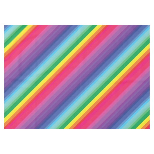Nappe Mod Rainbow Colorée 1ère fête d'anniversaire (Devant (Horizontal))