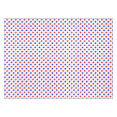Nappe Modèle à points blancs rouges et bleus (Devant (Horizontal))