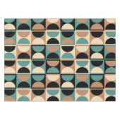 Nappe Modèle abstrait géométrique moderne du milieu du s (Devant (Horizontal))