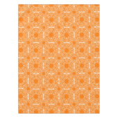 Nappe Modèle africain géométrique orange ethnique (Devant)