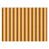 Nappe Modèle de bande orange brun (Devant (Horizontal))