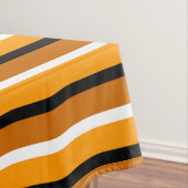 Nappe Modèle de bande orange brun (In Situ)
