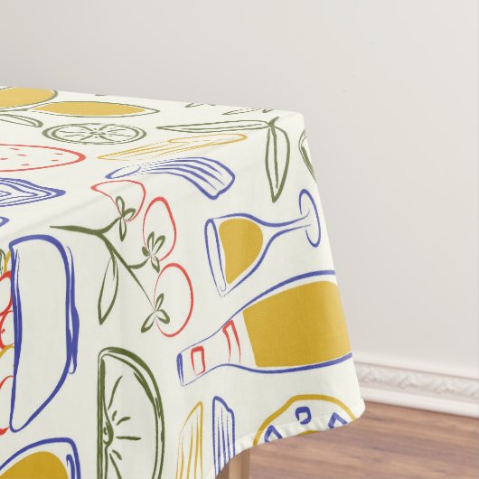 Nappe Modèle de nourriture italienne (In Situ)