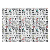 Nappe Modèle de panneau héroïque de la Ligue de justice (Devant (Horizontal))