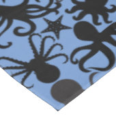 Nappe Modèle de Pieuvre.w Fond Bleu (Angle)