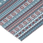 Nappe Modèle de pull de Noël scandinave classique (Angle)