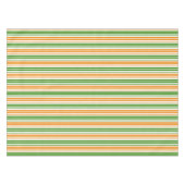 Nappe Modèle de rayures verticales orange vert blanc (Devant (Horizontal))