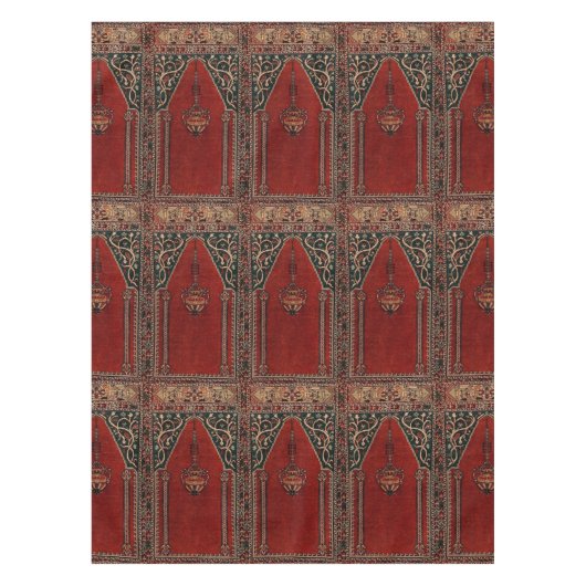 Nappe Modèle de tapis de prière orientale - Mosquée inté (Devant)