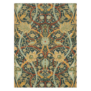 Nappe Modèle de tapisserie forestière de William Morris