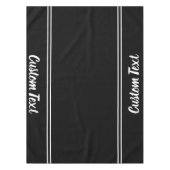 Nappe Modèle de texte de script noir et blanc d'entrepri (Devant)