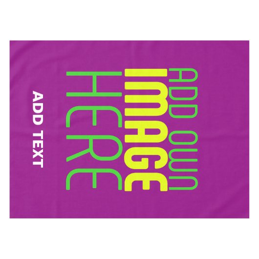 NAPPE MODÈLE DE TEXTE D'IMAGE SIMPLE MODERNE MODIFIABLE (Devant (Horizontal))