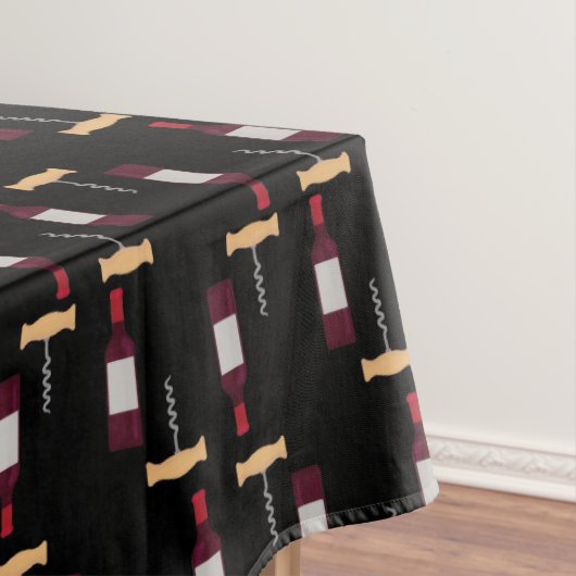 Nappe Modèle de tire-bouchon de bouteille de vin (In Situ)