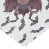 Nappe Modèle D'Halloween De L'Horloge Des Chauves-Bats V (Angle)