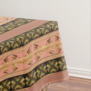 Nappe Modèle d'or africain ethnique
