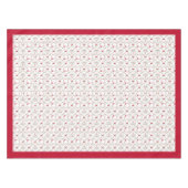 Nappe Modèle Festif de Noël Floral Damask (Devant (Horizontal))