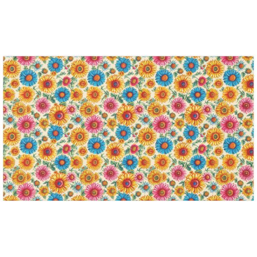 Nappe Modèle floral (Devant (Horizontal))