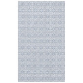 Nappe Modèle floral Bleu fantaisie personnalisé (Devant)