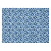 Nappe Modèle floral chinois bleu (Devant (Horizontal))