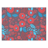 Nappe Modèle floral de Doodle (Devant (Horizontal))