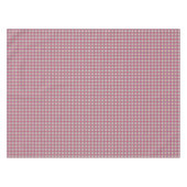 Nappe Modèle floral de pourpre et de fleurs blanches sur (Devant (Horizontal))