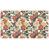 Nappe Modèle floral japonais Ukiyo-E Art (Devant (Horizontal))