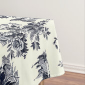 Nappe Modèle Floral Toile Français (In Situ)