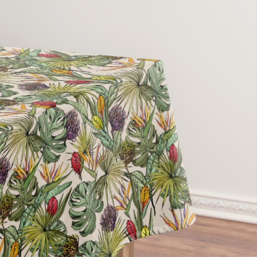 Nappe Modèle floral tropical (In Situ)