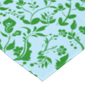 Nappe Modèle floral vert G01. L Blue BG (Angle)