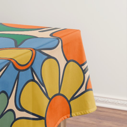 Nappe Modèle floral Vintage rétro (In Situ)