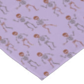Nappe Modèle Halloween De Skeletons De Danse (Angle)