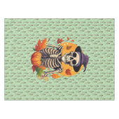 Nappe Modèle Halloween De Skeletons De Danse (Devant (Horizontal))