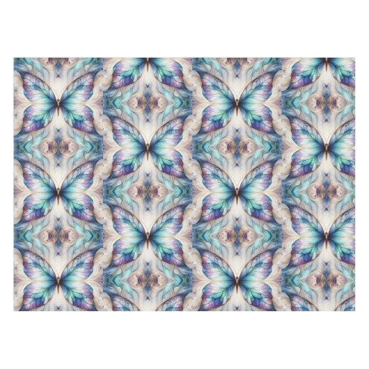 Nappe Modèle papillon abstrait coloré (Devant (Horizontal))