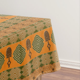 Nappe Modèle rayé tribal africain ethnique