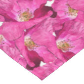 Nappe Modèle rose de pavots floraux (Angle)